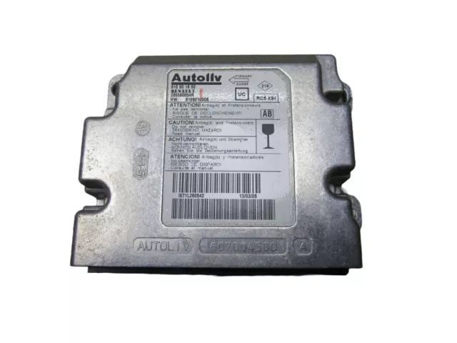 ECU Airbag Unidad Control Airbag para Renault Laguna III Gt (KT0/1) 2,0 DCI 2