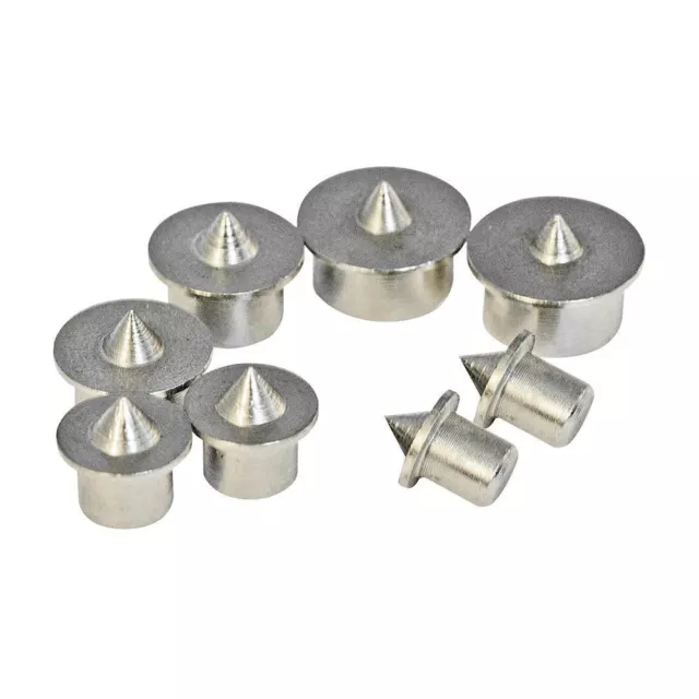 Dowel Centre Point Set 8Pce Silverline 12Mm 733252 12Mm Dowel Centre Point PT