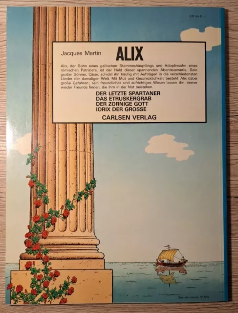 Alix - 4 Iorix der Große/ 1. Auflage 1975 / Jacques/Martin / Carlsen 2