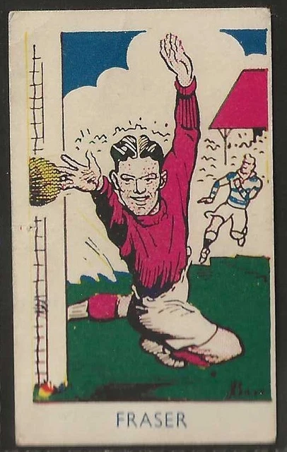 Donaldson-Sportfavoriten 1953-#201- Fussball - Dritte Lanark - Fraser