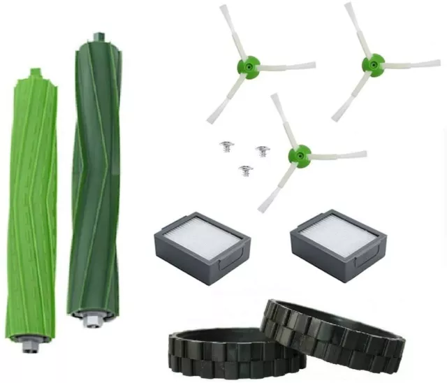 Kit Neumaticos + Cepillos + Rodillos + Filtros. Accesorios para iRobot Roomba Se