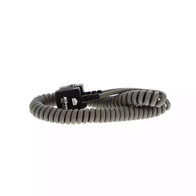 Nikon SC-17 TTL Shorter Cord 1.5' Coil (Flash To ISO) automatic shutter speed