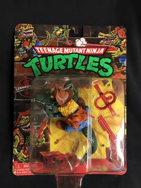 Teenage Mutant Ninja Turtles Leatherhead Action Figure Retro Playmates 2022
