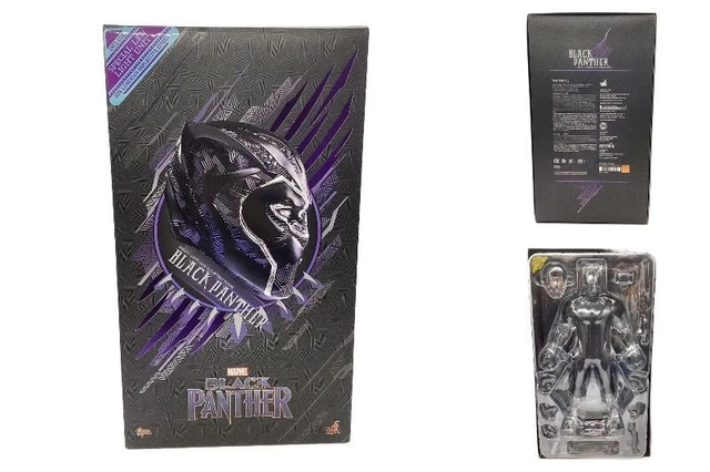 Figurine Hot Toys Black Panther MMS 470 - 1/6 - Occasion Emballage Ouvert