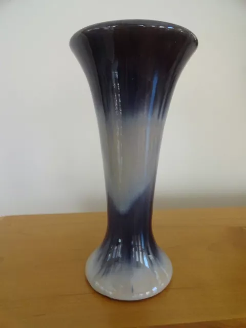 Cliftwood Art Morton Pottery Trumpet Vase Blended Glaze