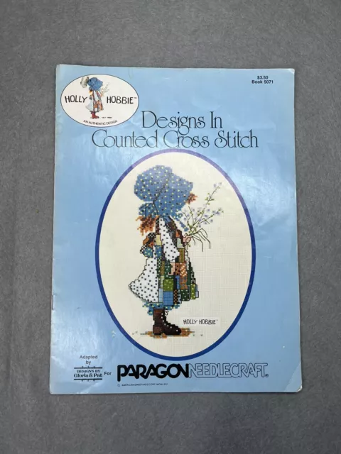 Vintage Paragon Holly Hobbie Designs In Counted Cross Stitch Leaflet 5071