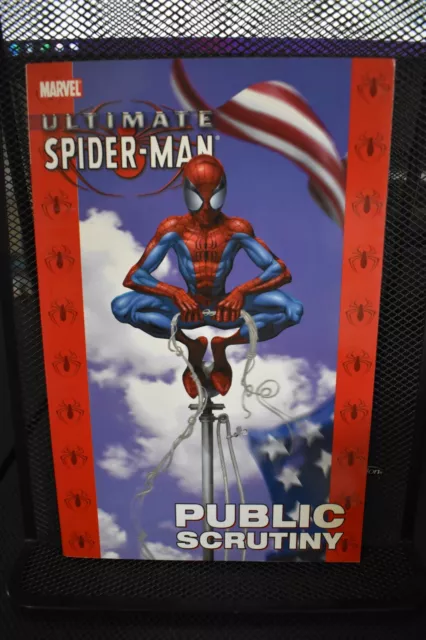 Ultimate Spider-Man Volume 5 Public Scrutiny Marvel TPB RARE Bendis & Bagley