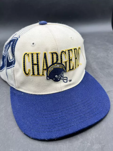 Vintage 90's San Diego Chargers Sports Specialties Laser Snapback Cap Hat NFL