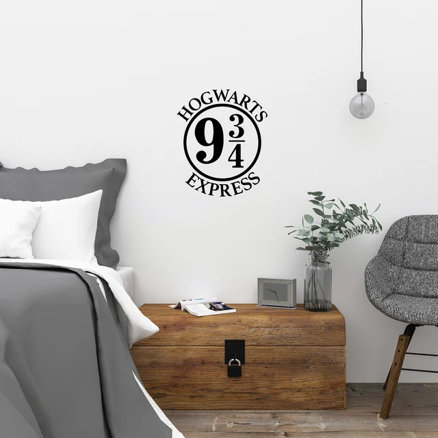 HARRY POTTER HOGWARTS Express 9 3/4 Vinyl Wall Sticker Decal Wall Art