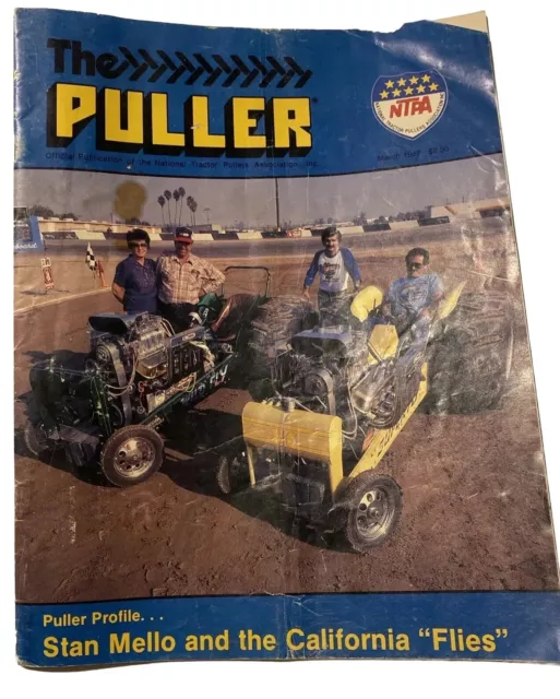 The Puller Magazine 1982 National Tractor Pullers Assoc. Stan Mello CA Hanford