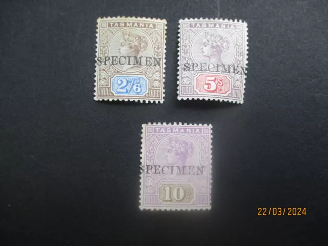 Australian State Stamps: Tasmania Mint Variety - FREE POST! (T3939)