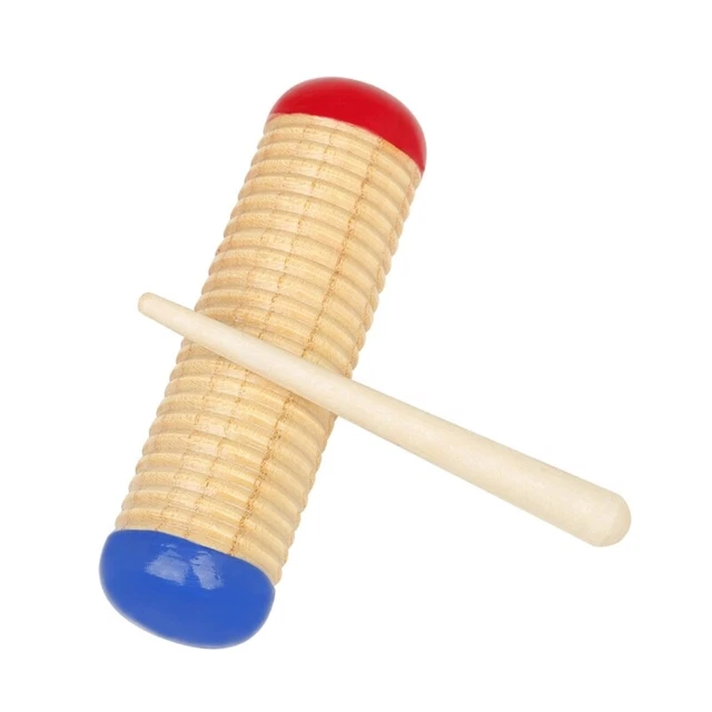 Percussion Tube Baby Rhythm Guiro Music Orff Child Early Educational Tools