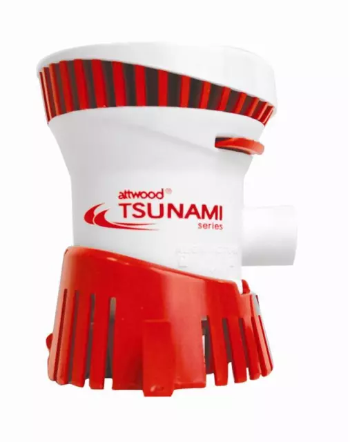 New Attwood Tsunami Bilge Pump T500 12 volt 500GPH 1892LPH BLA 131554 3 Yr Wty