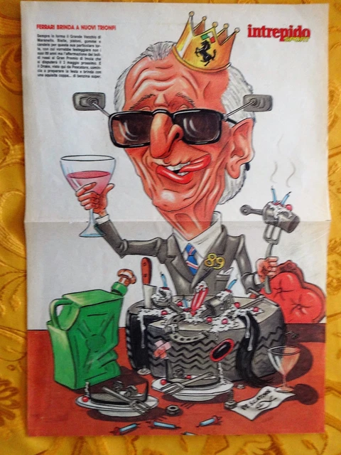 Guerin Sportivo N°20 De 1975 – Magazine Italien Vintage Avec Agnelli, Rocco, Rivera, Ferrari, Poster Juliano
