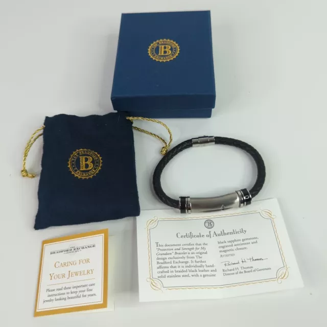 Bradford exchange sales grandson bracelet