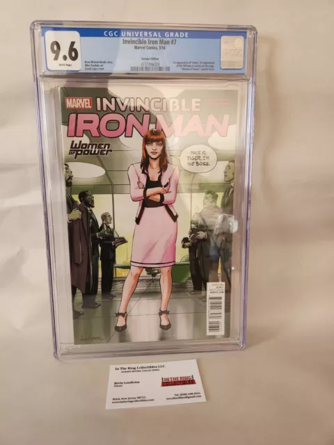 Invincible Iron Man #7 1st Appearance Tomoe & Riri Williams Lopez Variant