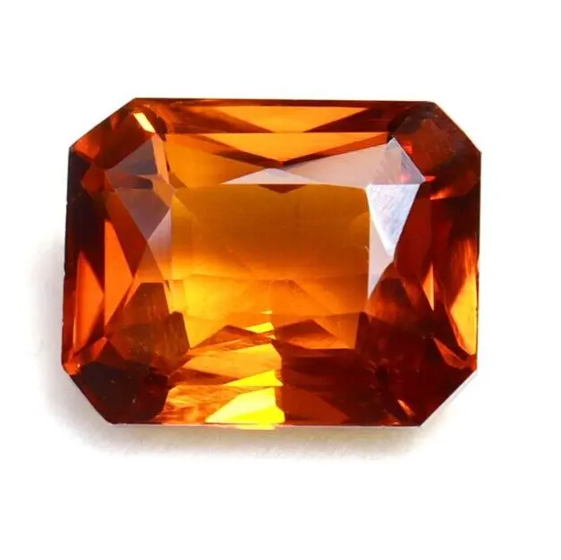 Birmanie 19.60 Ct Padparadscha Orange Sapphire Gemstone Belle gemme pour...