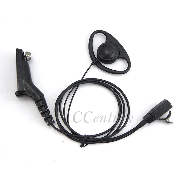 PTT Ear Hook Earpiece Headset Mic for Motorola Radio MTP850S MTP830S