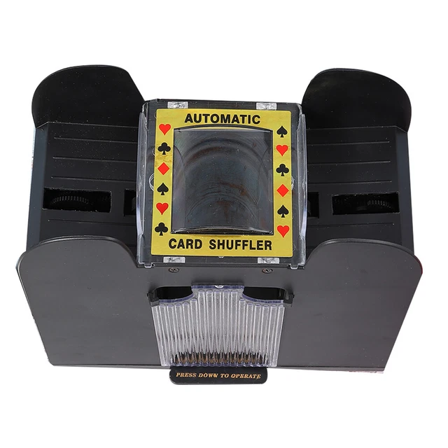 Card Shuffler Automatic Battery Powered Playing Card Shuffler Machine ECA