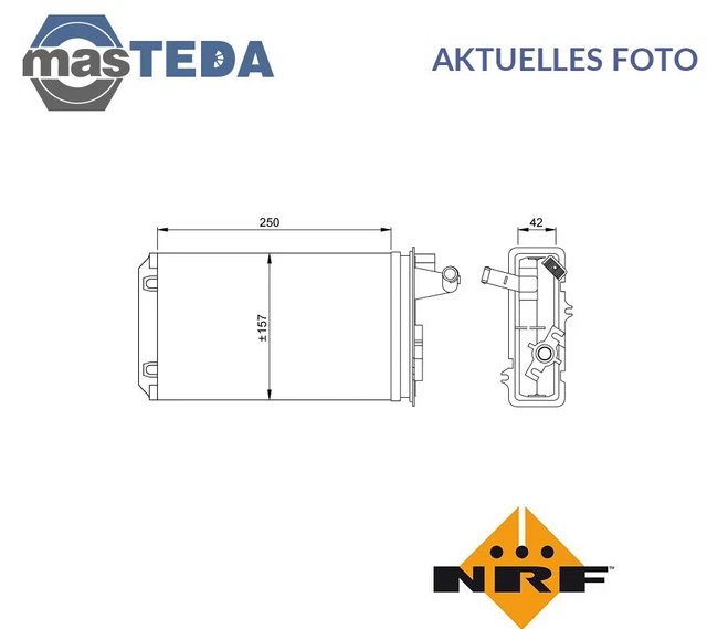 58637 Wärmetauscher Innenraumheizung Nrf Für Fiat Tempra,Tempra S.w.,Coupe