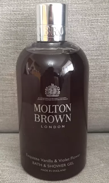 Molton Brown Exquisite Vanilla & Violet Flower Shower Gel 300ml - RARE