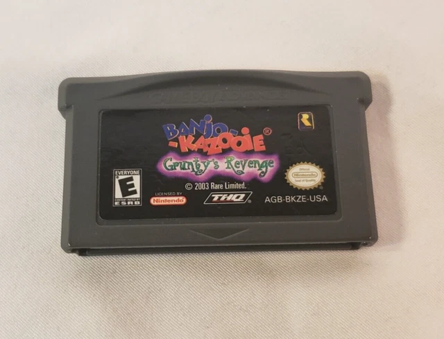 Banjo-Kazooie: Grunty's Revenge (Nintendo Game Boy Advance GBA, 2003); Excellent Banjo-Kazooie: Grunty's Revenge (Nintendo Game Boy Advance GBA, 2003); Excellent