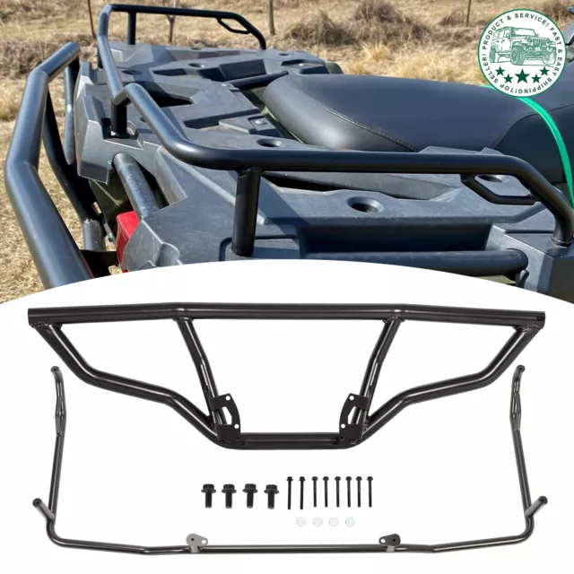 Rear Brush Guard Bumpers & Storage Racks Extender For Polaris Sportsman 450 570