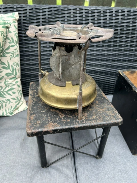 Réchaud à Gaz Vintage PRIMUS 2063 Double Foyer - Camping, Pique-nique - Avec Boîte D'origine