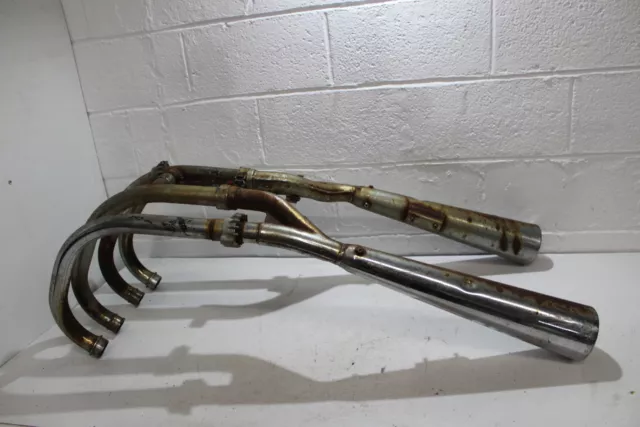 1982 Suzuki Gs1100E Full Exhaust System Headers Head Pipe Muffler