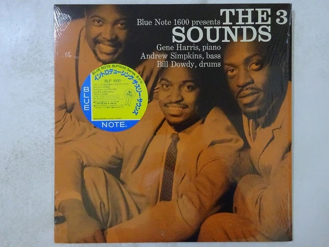 THREE SOUNDS - The 3 Sounds LP - Blue Note - BLP 1600 Mono