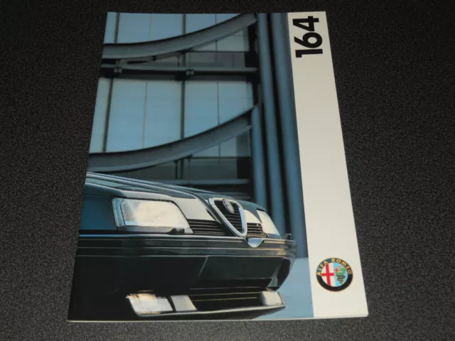 ALFA ROMEO 164 berline brochure catalogue prospectus édition 02/1993 - Espagnol