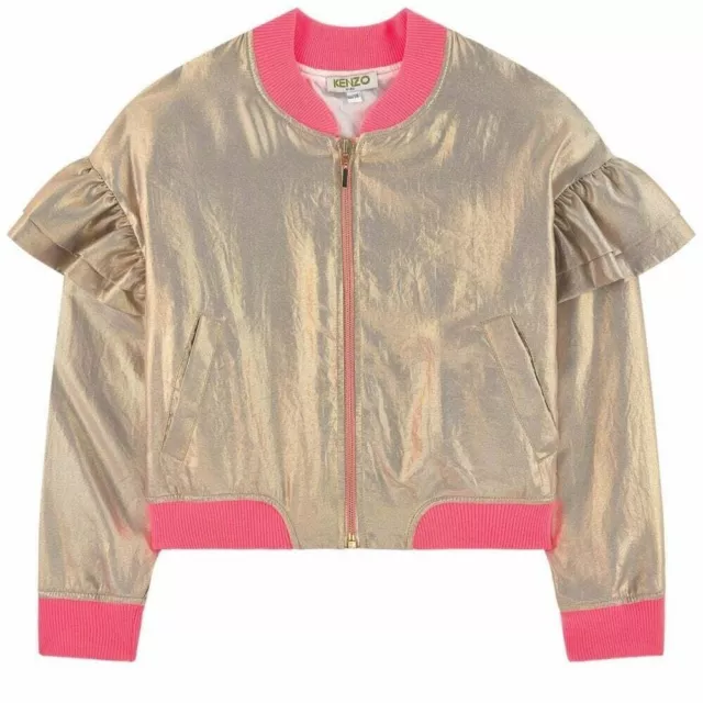 Kenzo kids bomber metallic jacket size 3, would fit a 2 year old