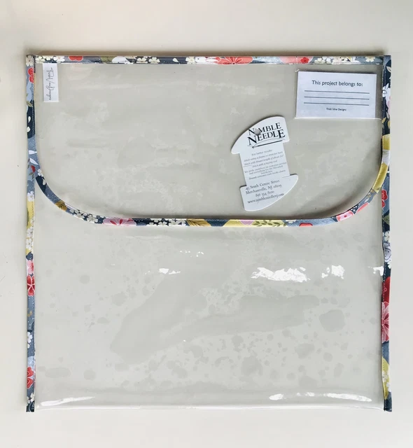 Costura Trish Vine Designs 12"" x 12"" artesanía transparente Project Keeper Paynes Garden