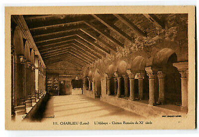 CPA 42 Loire Charlieu L'Abbaye Cloîtres Romains du XIème siècle