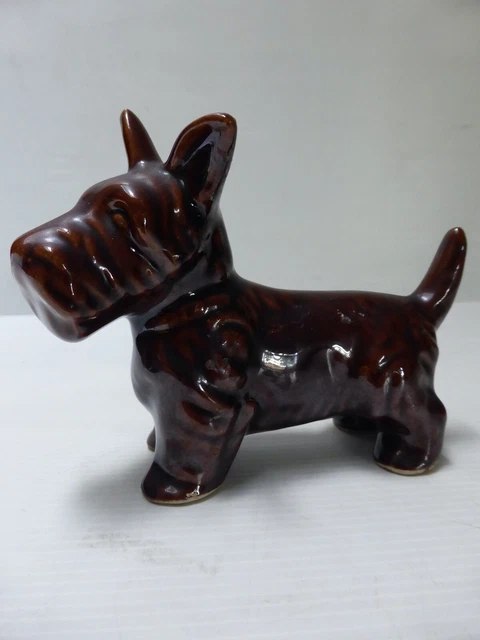 Ancien Jouet Pouet En Plastique - Chien Fox Terrier Qui Couine, Made In Italy