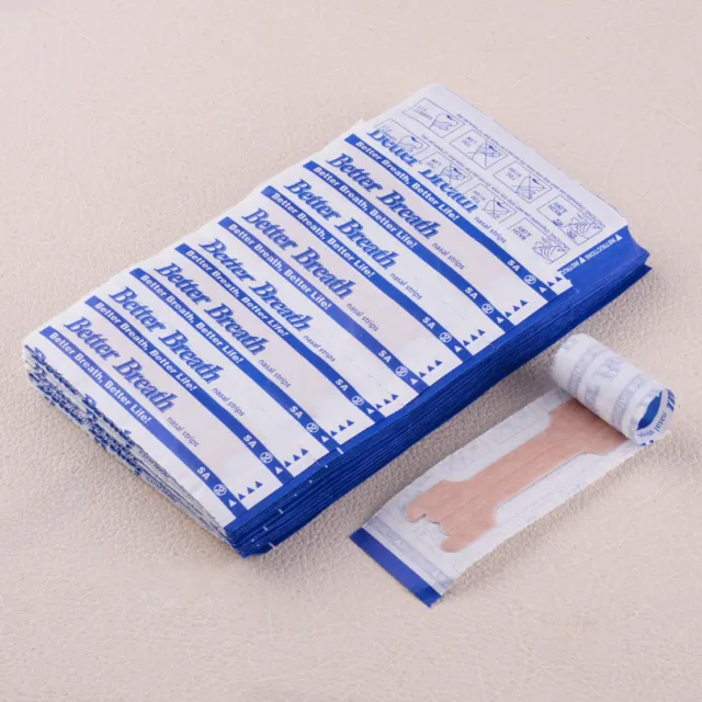 100X L Anti Snore Nasal Strips to help Breathe Right Better Reduce Stop Snoring