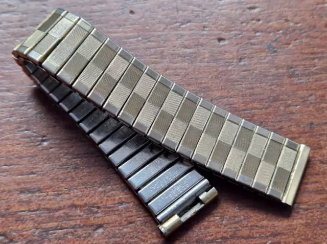 Stunning 1960's 'Speidel' Rolled Gold Expandable Watch Strap Bracelet - 16mm
