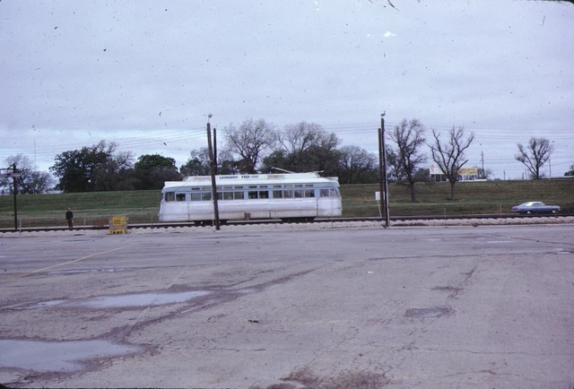 LM&O PCC Streetcar Original Kodachrome Kodak slide