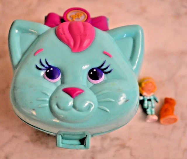 Polly Pocket Bluebird 1996 – Lotus Flower Complet – état Comme Neuf