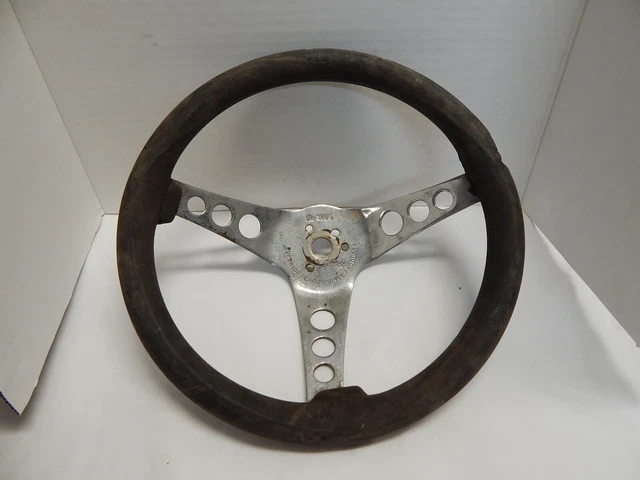 Vintage Superior Performance The 500 12" Steering Wheel VTG Rat Rod Muscle Car