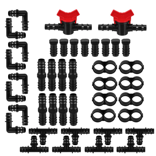 42 Pcs Kapillar Fittings Für Bewässerungsschläuche Verbinder