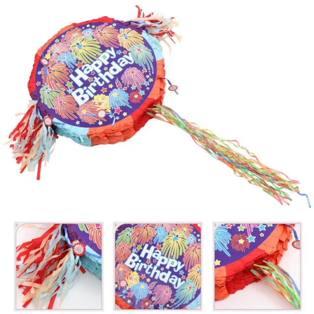 Cumpleaños Fiesta Piñata Decoración Contenedor de Caramelos Colgante Piñata Fiesta Decoración