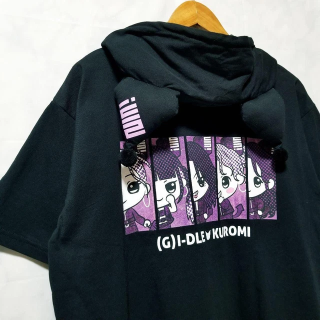 Sanrio Gee Idol Kuromi Hoodie Hood Ears