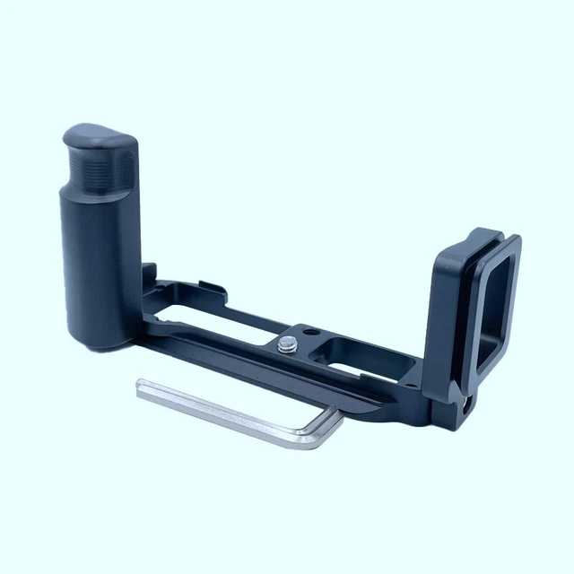 Release Plate L-Plate for  OMD EM10 EM10II Camera CNC Aluminium Grip L5O41043