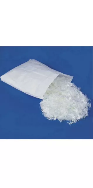 Fiberglass for Concrete Cement Fiber Additive Mortar Anti Seepage Glass 4 LB