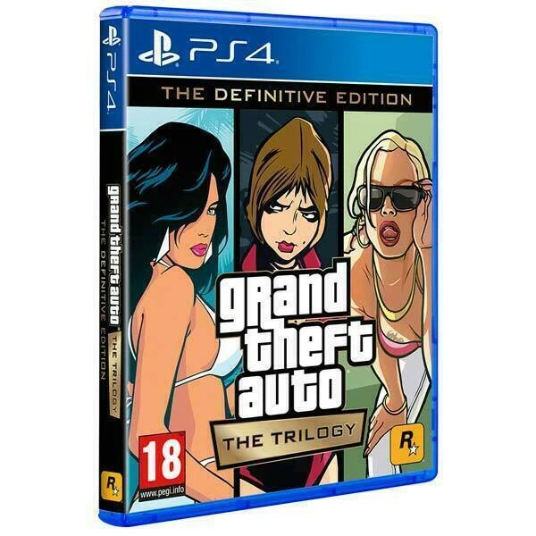 GRAND THEFT AUTO The Trilogy (PlayStation 4, 2021) Brand New & Sealed