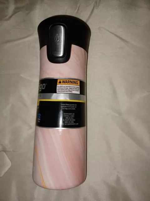 Contigo Couture AUTOSEAL Vacuum-Insulated Stainless Steel Travel Mug, 14 oz,...