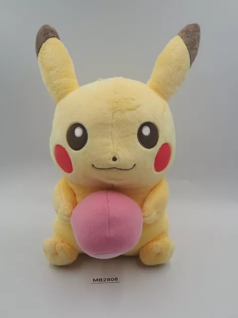 Pikachu MB2808 Pokemon Banpresto 2014 Life Plush 12" Stuffed Toy Doll Japan