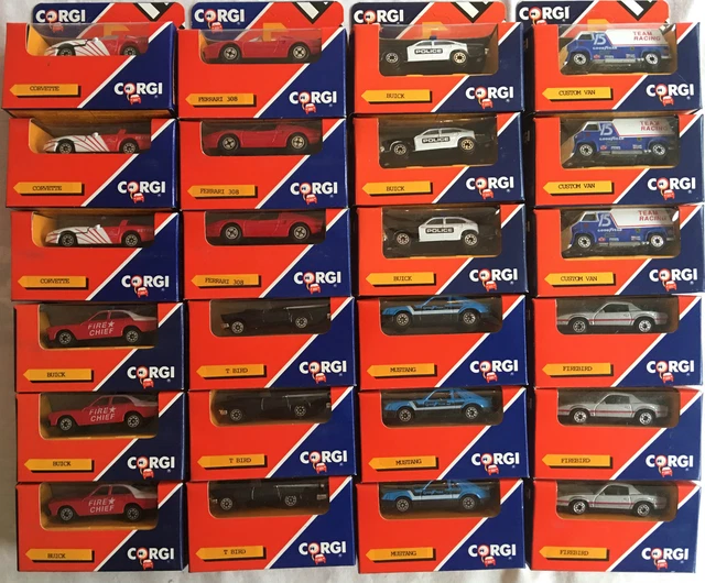 VINTAGE 1990 CORGI USA Juniors Racing Support Diecast Model Car Vehicle ...