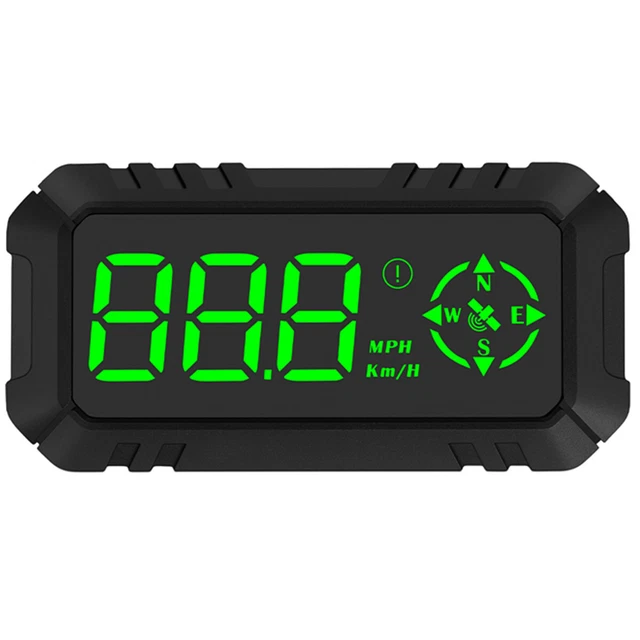 3 inch Car GPS Head Up Display HUD Digital Speedometer Overspeed Safey Warning